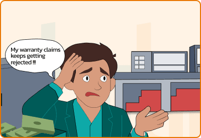 Frustrated customer with repeatedly rejected warranty claims