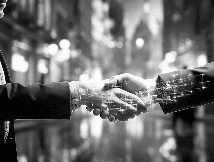 Tech companies agreeing to a partnership