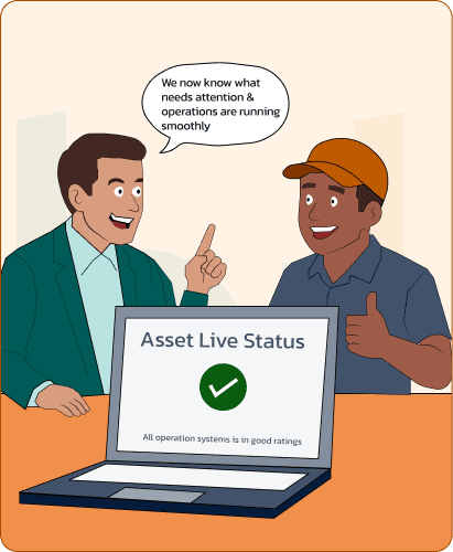 Preventive maintenance reporting illustration